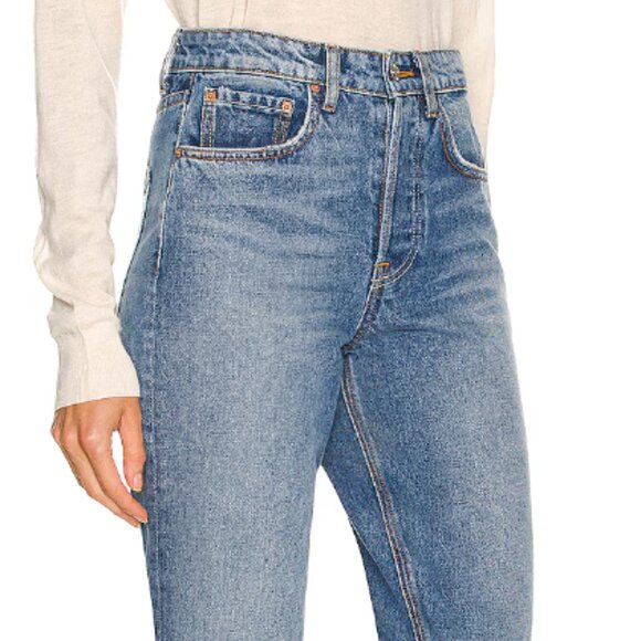 GRLFRND , Karolina, high rise straight crop denim 23W, NWT - Picture 8 of 8